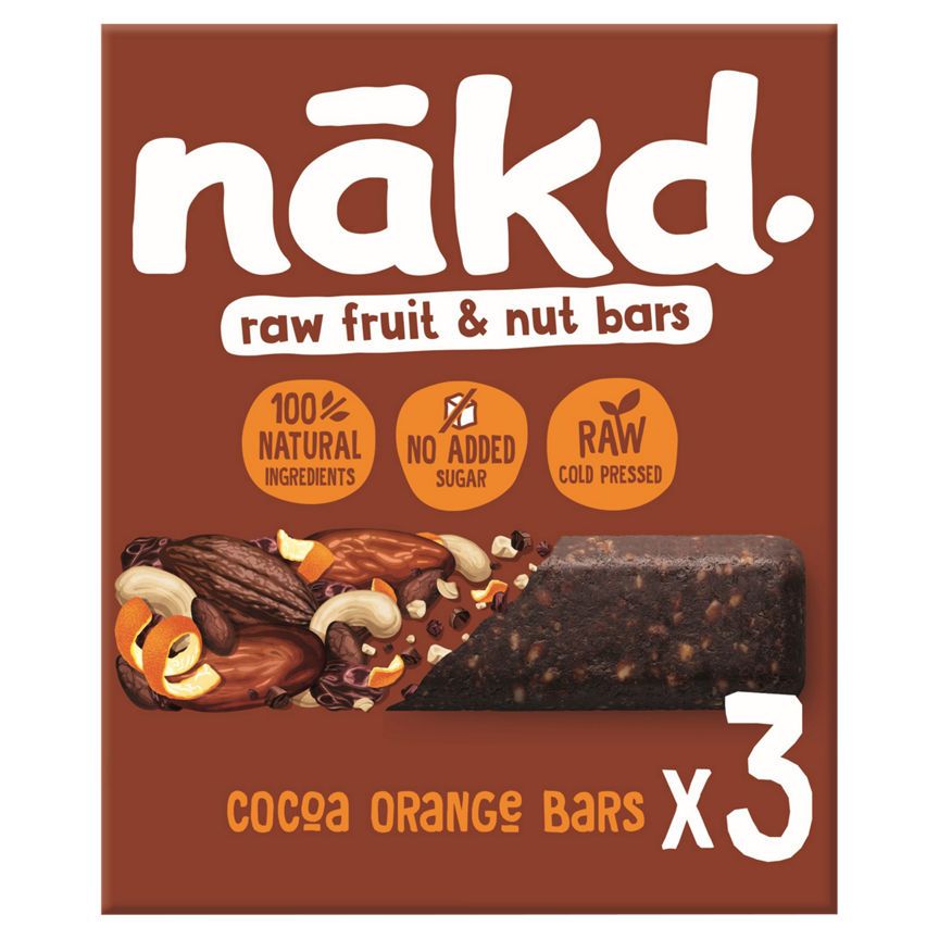 Nakd Cocoa Orange Fruit &amp;amp; Nut Bar