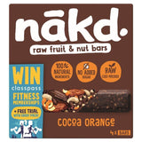 nakd. Cocoa Orange Fruit &amp;amp; Nut Bars Multipack   4 x 35g