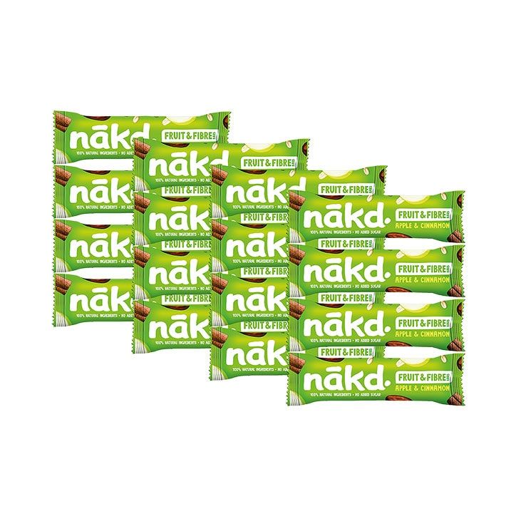 Nakd Fruit &amp;amp; Fibre Apple &amp;amp; Cinnamon Bar 44g