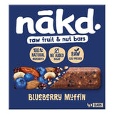 Nakd Raw Fruit &amp;amp; Nut Blueberry Muffin Bar 35g Cashew Cookie / 18x35 g