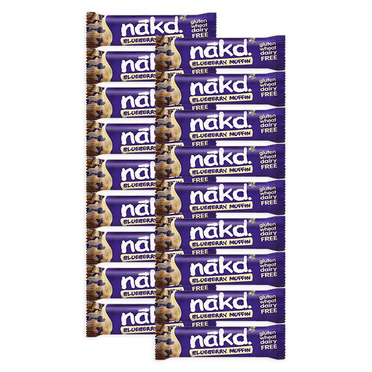 Nakd Raw Fruit &amp;amp; Nut Blueberry Muffin Bar 35g Cocoa Orange / 35 g
