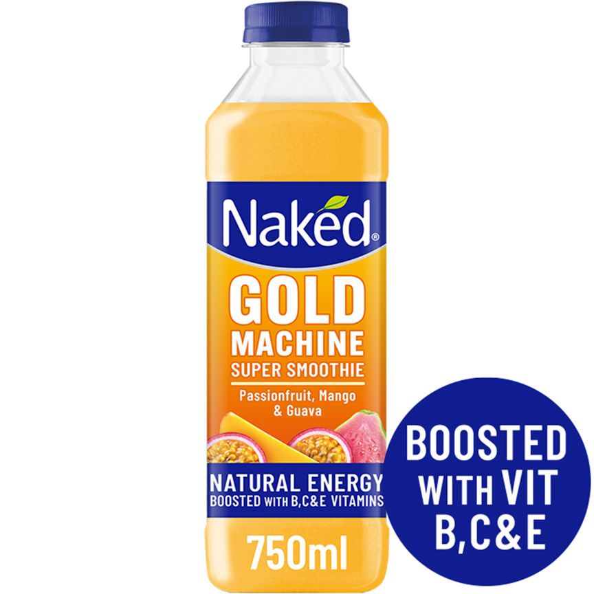 Naked Gold Machine Super Smoothie Passionfruit, Mango, &amp;amp; Guava