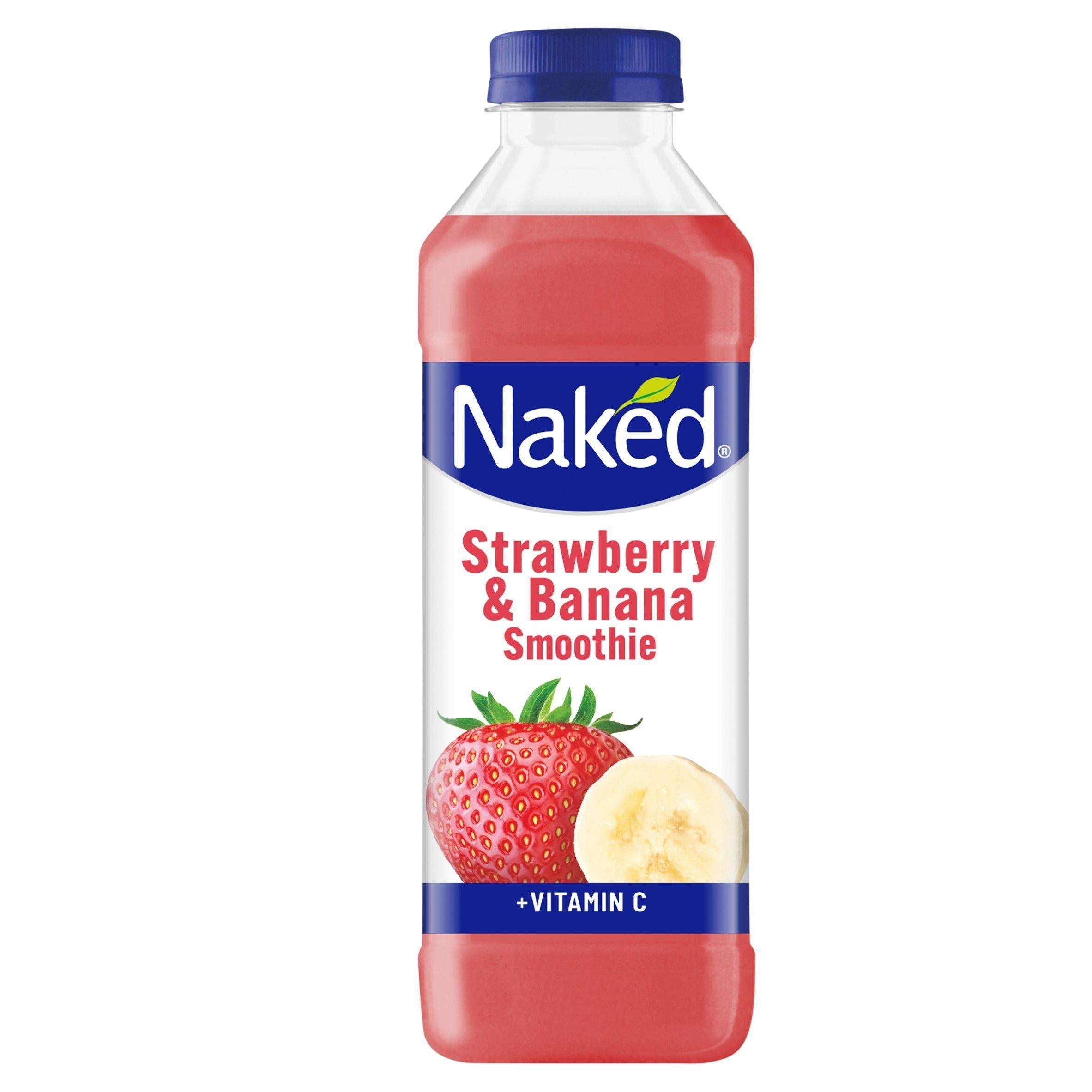 Naked Strawberry &amp;amp; Banana Smoothie 750ml