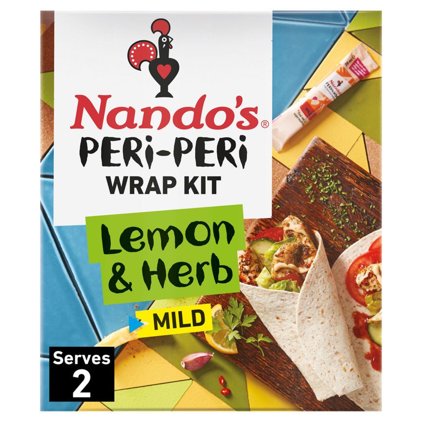 Nando's Lemon &amp;amp; Herb Peri-Peri Wrap Kit