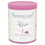 Nannycare 1 First Infant Goat Milk based Powder From Birth   900g