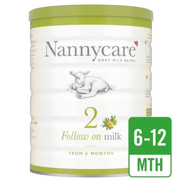 Nannycare 2 Follow on Goat Milk based Powder 6 mths+   900g