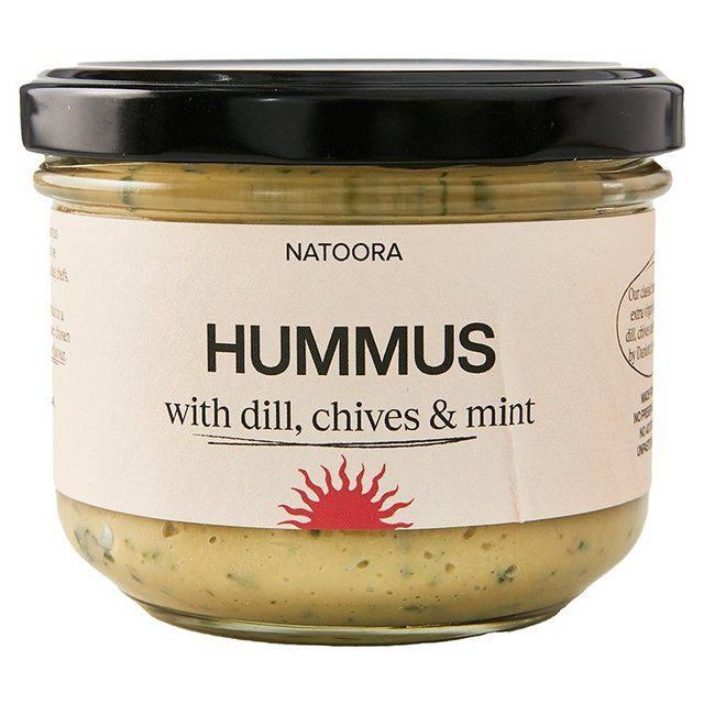 Natoora Herb Hummus with Dill Chives &amp;amp; Mint   185g