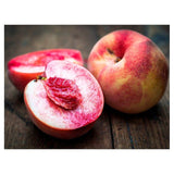 Natoora Italian Large Ripe White Peaches   2 per pack