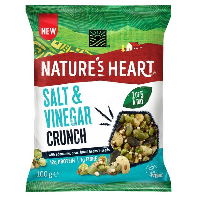 Nature's Heart Crunch Salt &amp;amp; Vinegar   100g
