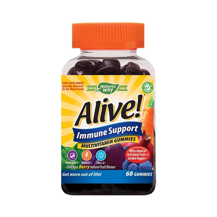Nature's Way Alive! Immune Support Soft Jell 60 Tablets