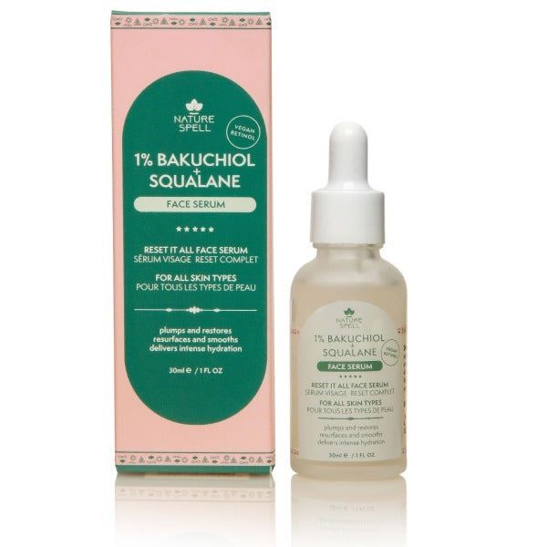 Nature Spell 1% Bakuchiol (Vegan Retinol) Face Serum 30ml