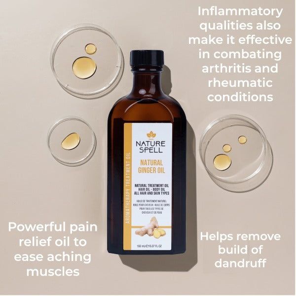 Nature Spell Ginger Oil For Hair &amp;amp; Skin