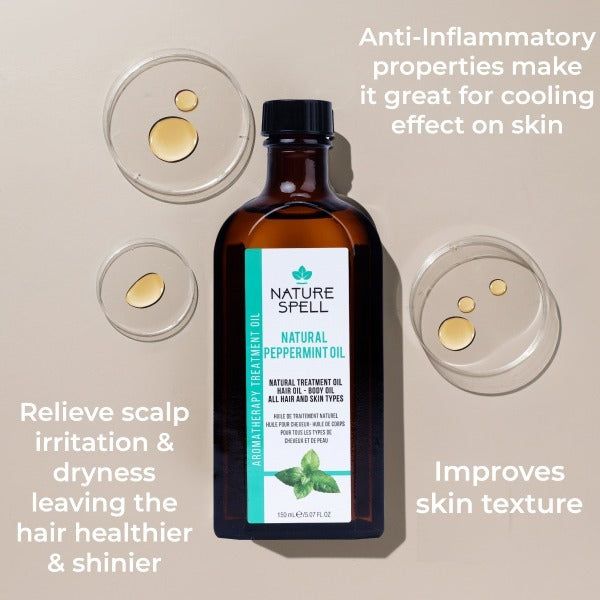 Nature Spell Peppermint Oil For Hair &amp;amp; Skin