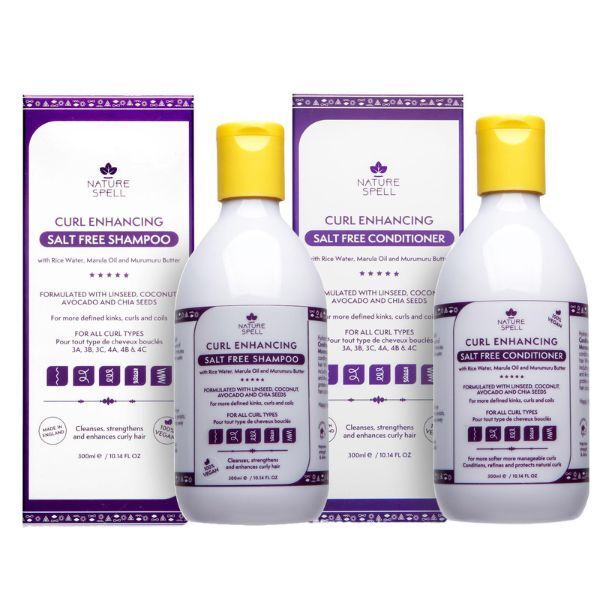 Nature Spell's Curl Enhancing Shampoo &amp;amp; Conditioner Duo
