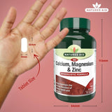 Natures Aid Calcium Magnesium &amp;amp; Zinc Supplement Tablets   90 per pack