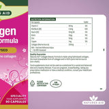 Natures Aid Collagen Beauty Formula Supplement Capsules    90 per pack