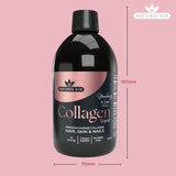 Natures Aid Collagen Liquid Strawberry &amp;amp; Lime   500ml