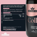 Natures Aid Collagen Liquid Strawberry &amp;amp; Lime   500ml