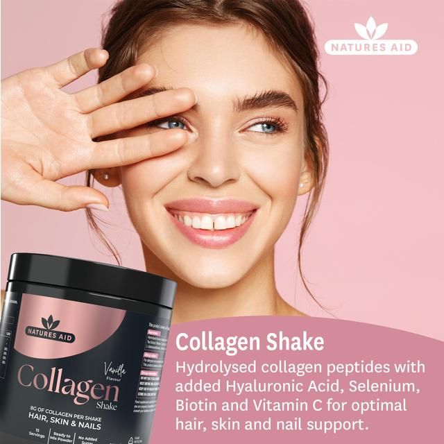 Natures Aid Collagen Vanilla Shake   225g