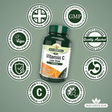 Natures Aid Low Acid Vitamin C Tablets 1000mg    90 per pack