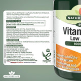 Natures Aid Low Acid Vitamin C Tablets 1000mg    90 per pack