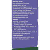 Natures Aid PremEeze Agnus Castus Capsules 400mg   60 per pack