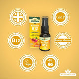 Natures Aid Vitamin B12 1000iu Oral Spray (Cherry Flavour)   30ml
