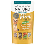 Naturo Natural Pet Food Mini Chicken with Potato &amp;amp; Vegetables Adult Dog 1-7 Years 150g