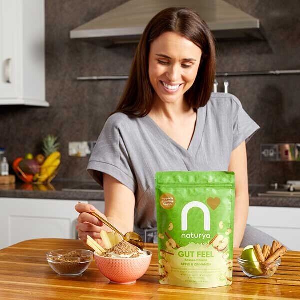 Naturya Gut Feel Flaxseed Blend Apple &amp;amp; Cinnamon 240g