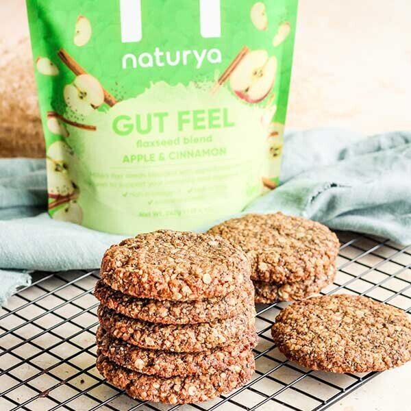 Naturya Gut Feel Flaxseed Blend Apple &amp;amp; Cinnamon 240g
