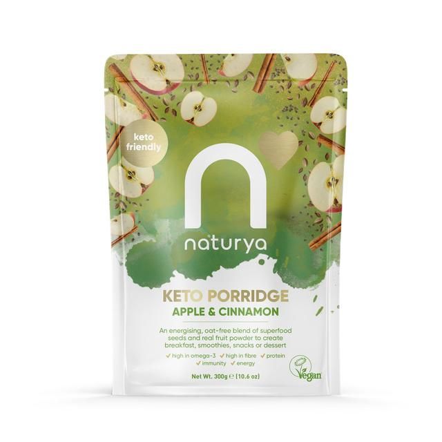 Naturya Keto Breakfast Porridge Apple &amp;amp; Cinnamon   300g