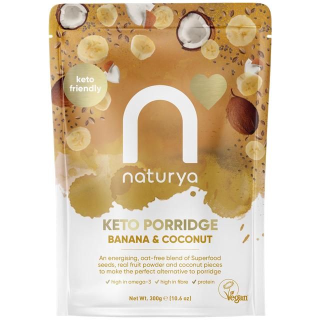 Naturya Keto Breakfast Porridge Banana &amp;amp; Coconut   300g