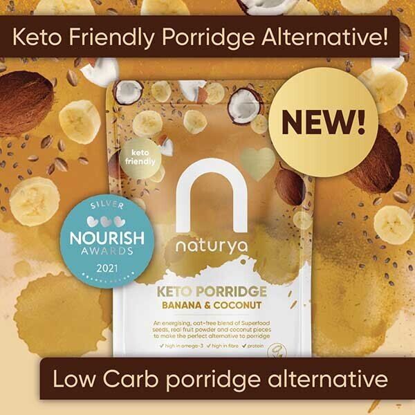 Naturya Keto Porridge Banana &amp;amp; Coconut 300g