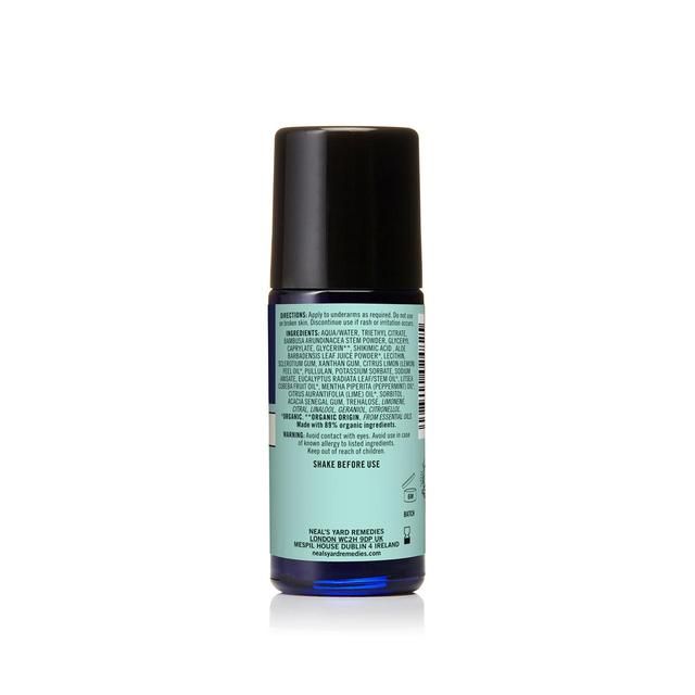 Neal's Yard Peppermint &amp;amp; Lime Organic Roll On Deodorant   50ml