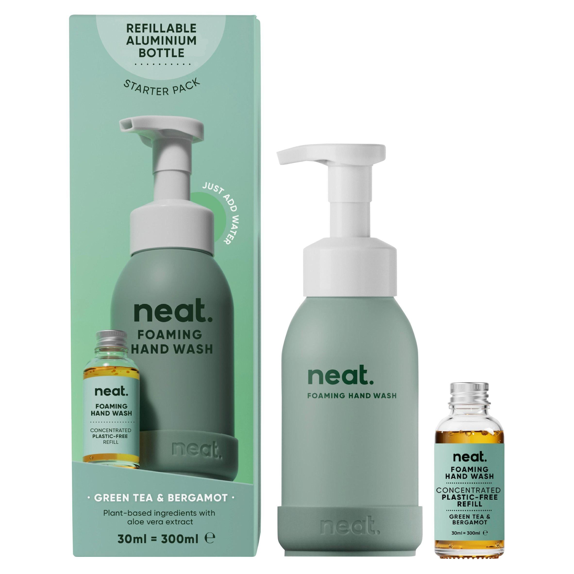 Neat Green Tea &amp;amp; Bergamot Foaming Hand Wash 30ml