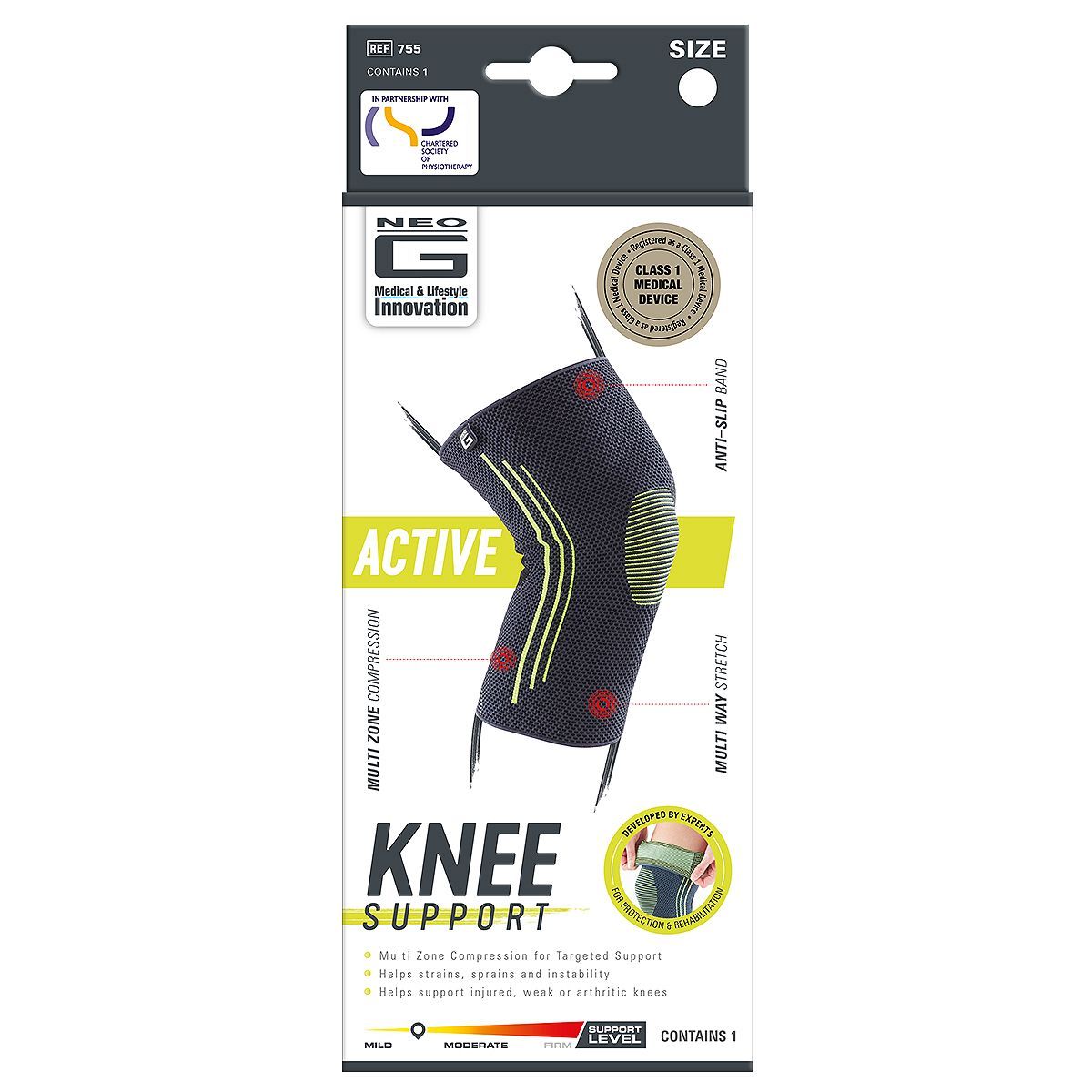 Neo G Active Knee Support - Large