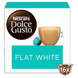 Nescaf&amp;eacute; Dolce Gusto Flat White Coffee x16 Pods, 16 Drinks