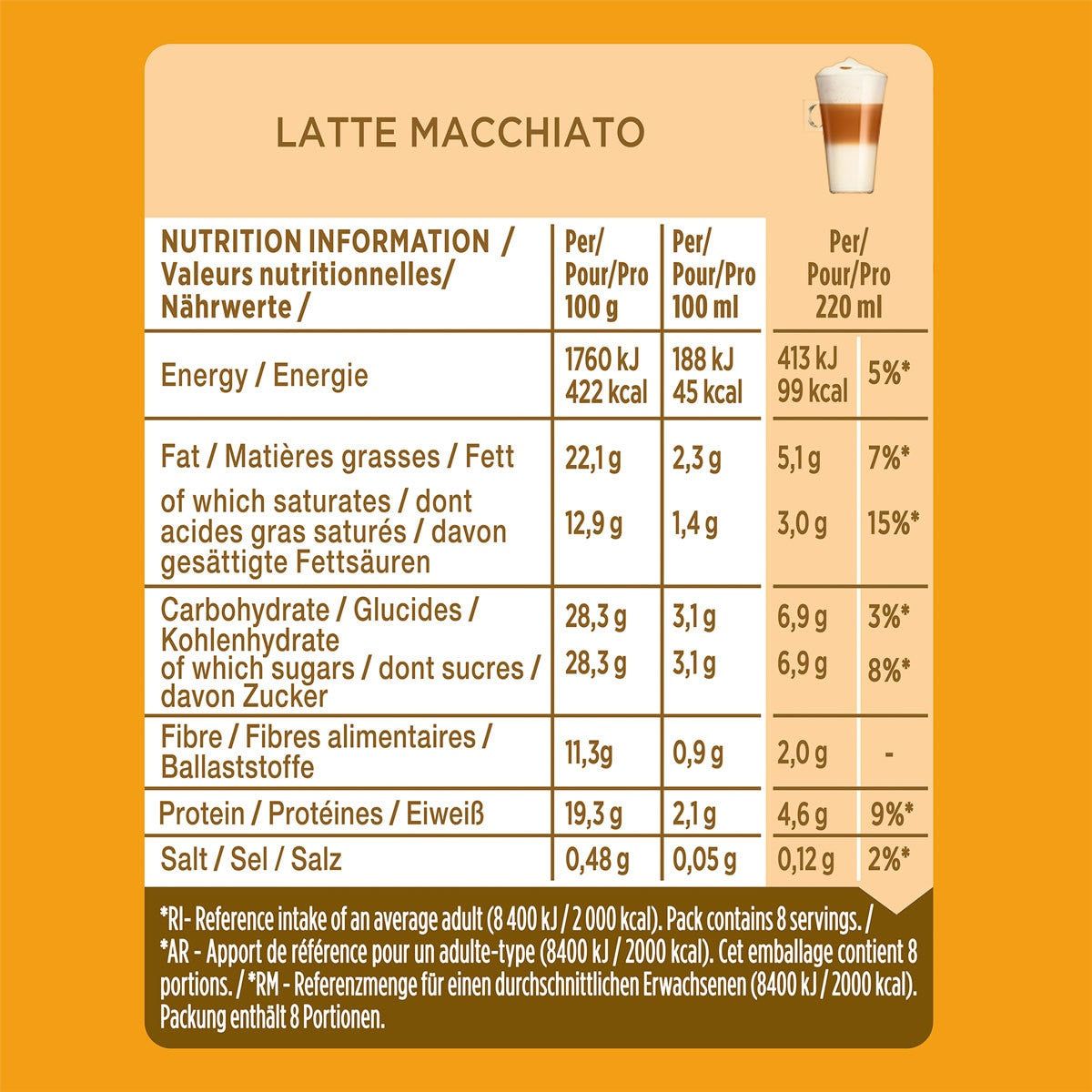 Nescaf&amp;eacute; Dolce Gusto Latte Macchiato Coffee Pods, 24 Servings