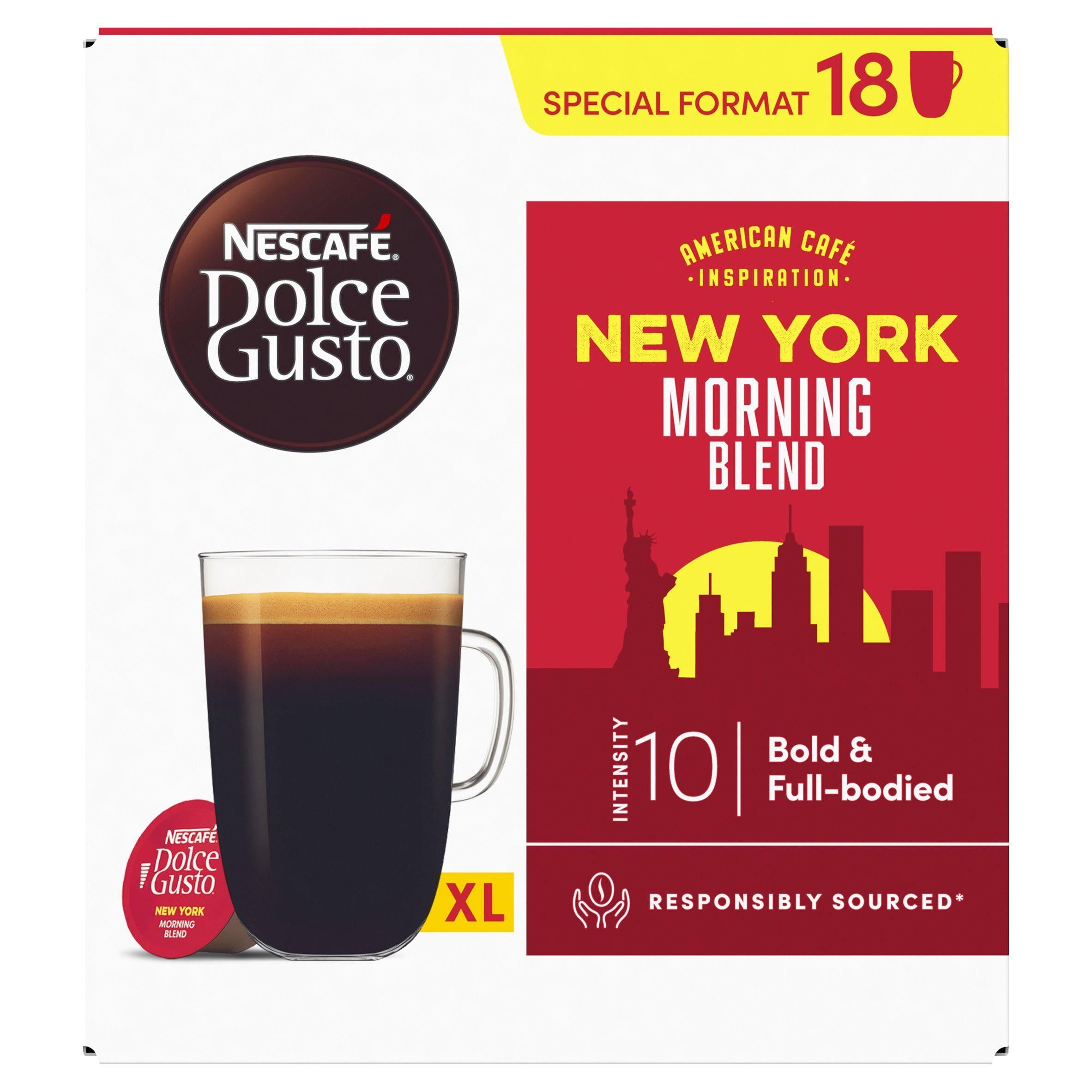 Nescaf&amp;eacute; Dolce Gusto New York Morning Blend 18x8.3g