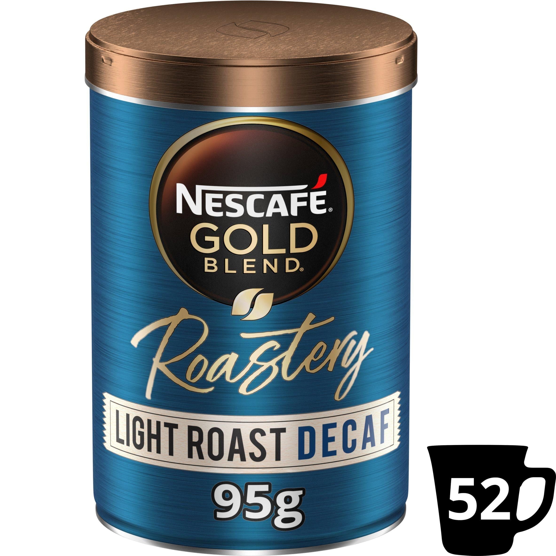 Nescaf&amp;eacute; Gold Blend Roastery Collection Light Roast Decaf Instant Coffee 95g