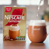 Nescafe Cappuccino Instant Coffee 8 Sachets   8 per pack