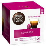 Nescafe Dolce Gusto Espresso 30 capsules   30 per pack