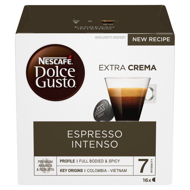 Nescafe Dolce Gusto Espresso Intenso Pods   16 per pack
