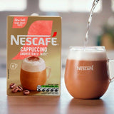 Nescafe Gold Cappuccino Unsweetened Instant Coffee 8 Sachets   8 per pack