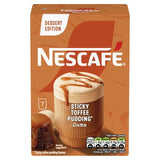 Nescafe Gold Frothy Coffee Sticky Toffee Pudding    7 per pack
