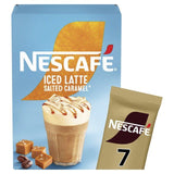 Nescafe Gold Iced Salted Caramel Latte   7 per pack