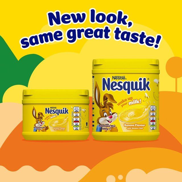 Nesquik Banana Milkshake Powder Tub   500g