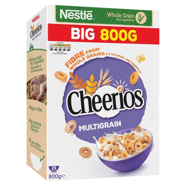 Nestle Cheerios Multigrain Cereal   800g