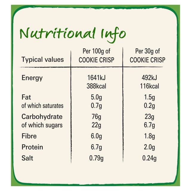 Nestle Cookie Crisp Cereal   500g