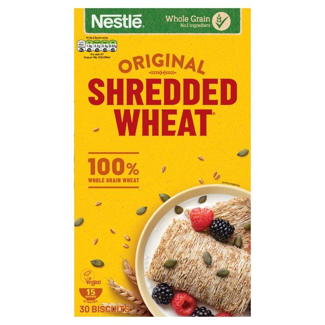 Nestle Shredded Wheat Cereal   30 per pack